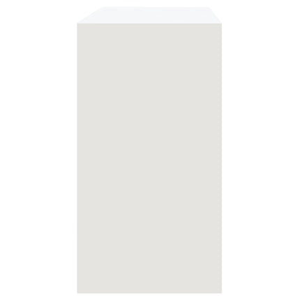 Konsolbord vit 89x41x76,5 cm konstruerat trä
