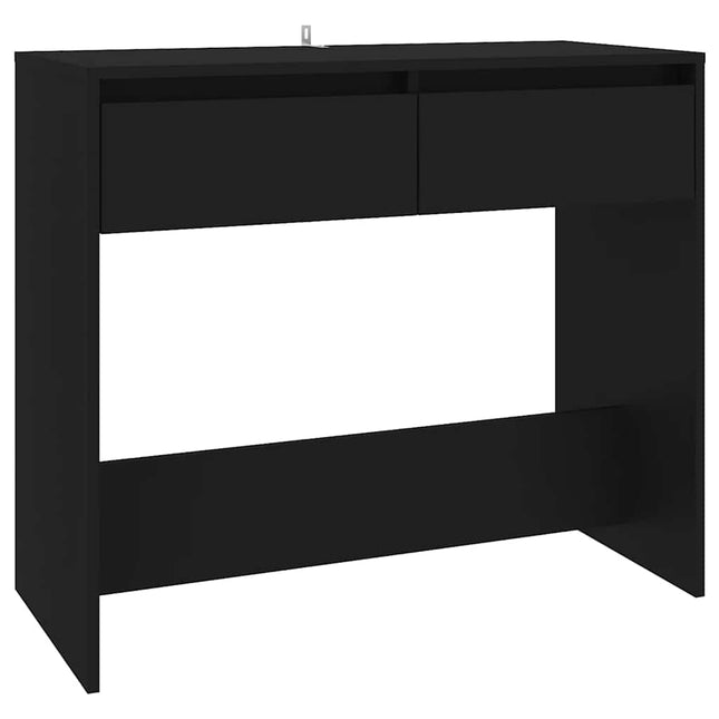 Konsolbord svart 89x41x76,5 cm konstruerat trä