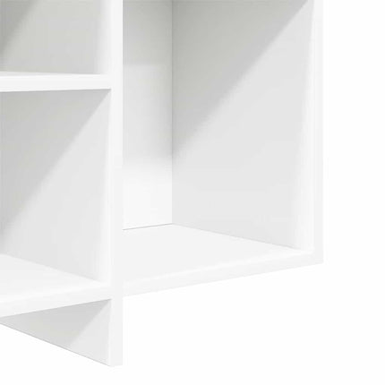 Skänk vit 120x30x75 cm konstruerat trä