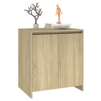 Skänk sonoma-ek 70x41x75 cm konstruerat trä