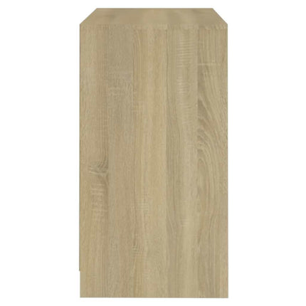 Skänk sonoma-ek 70x41x75 cm konstruerat trä
