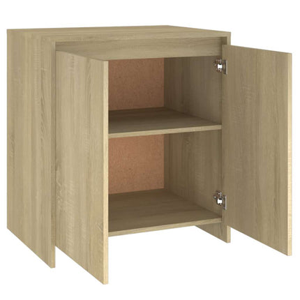 Skänk sonoma-ek 70x41x75 cm konstruerat trä