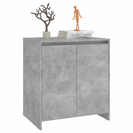 Skänk betonggrå 70x41x75 cm konstruerat trä
