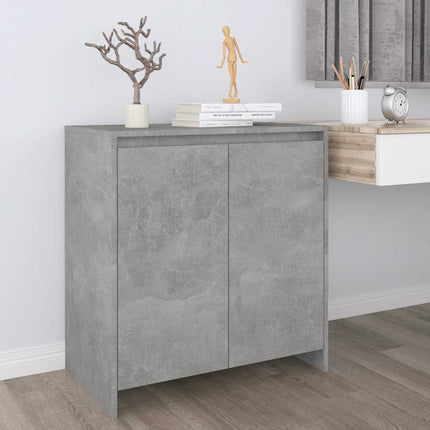 Skänk betonggrå 70x41x75 cm konstruerat trä