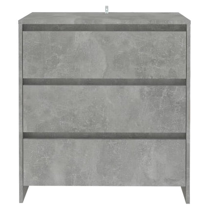 Skänk betonggrå 70x41x75 cm konstruerat trä