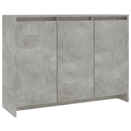 Skänk betonggrå 102x33x75 cm konstruerat trä