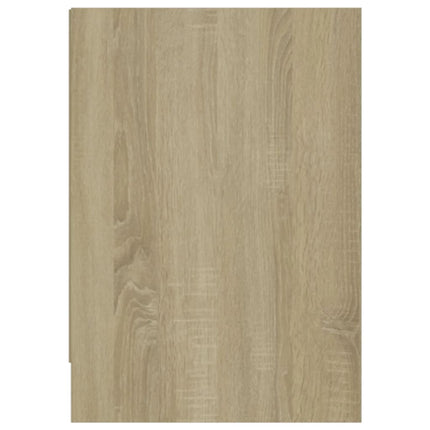 Tv-bänk sonoma-ek 146,5x35x50 cm konstruerat trä