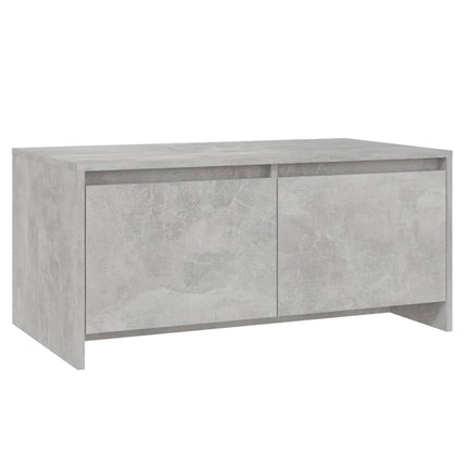 Soffbord betonggrå 90x50x41,5 cm konstruerat trä