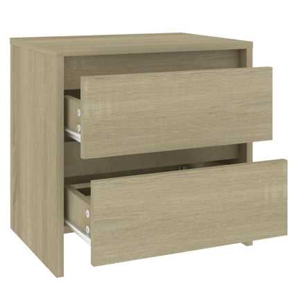 Sängbord sonoma-ek 45x34,5x44,5 cm konstruerat trä