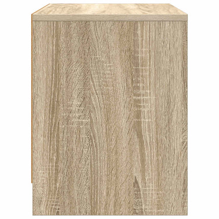 Sängbord sonoma-ek 45x34x44,5 cm konstruerat trä