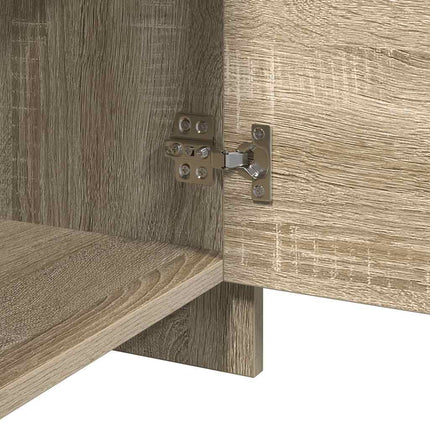 Sängbord sonoma-ek 45x34x44,5 cm konstruerat trä