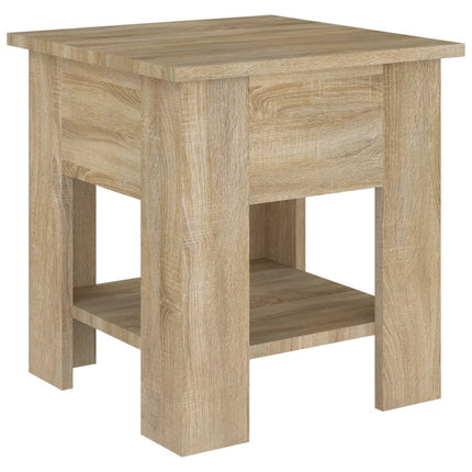 Soffbord sonoma-ek 40x40x42 cm konstruerat trä