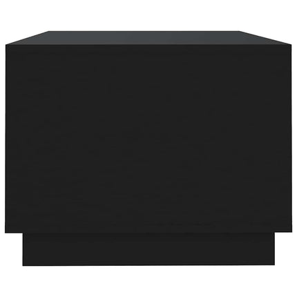 Soffbord svart 102x55x43 cm konstruerat trä