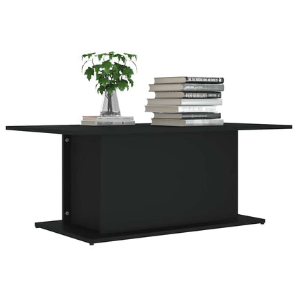 Soffbord vit 102x55,5x40 cm konstruerat trä