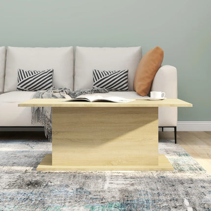 Soffbord sonoma-ek 102x55,5x40 cm konstruerat trä