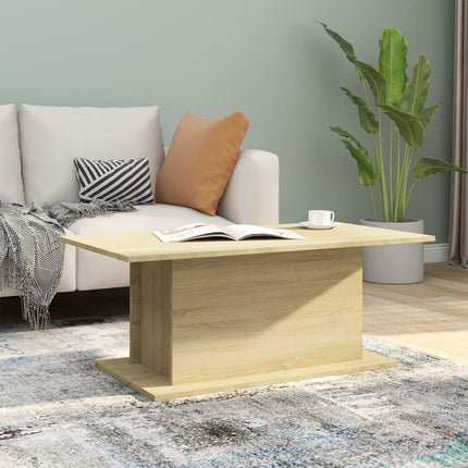 Soffbord sonoma-ek 102x55,5x40 cm konstruerat trä