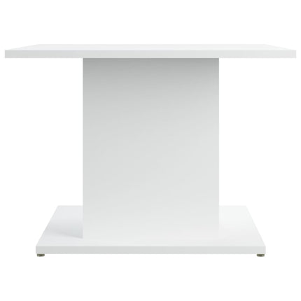 Soffbord vit 55,5x55,5x40 cm konstruerat trä