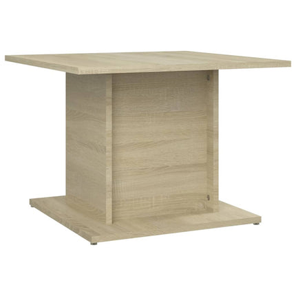 Soffbord sonoma-ek 55,5x55,5x40 cm konstruerat trä