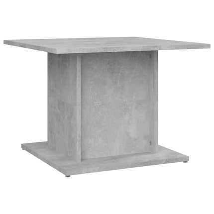 Soffbord betonggrå 55,5x55,5x40 cm konstruerat trä