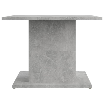 Soffbord betonggrå 55,5x55,5x40 cm konstruerat trä