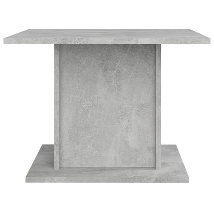 Soffbord betonggrå 55,5x55,5x40 cm konstruerat trä