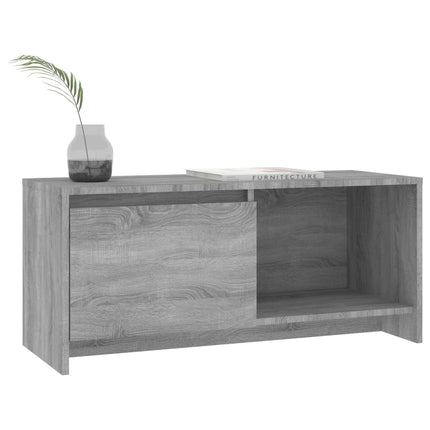 Tv-bänk grå sonoma 90x35x40 cm konstruerat trä