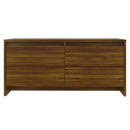 Soffbord brun ek 90x50x41,5 cm konstruerat trä