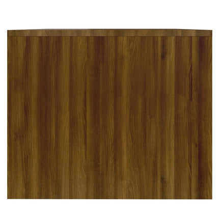 Soffbord brun ek 90x50x41,5 cm konstruerat trä