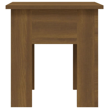 Soffbord brun ek 40x40x42 cm konstruerat trä
