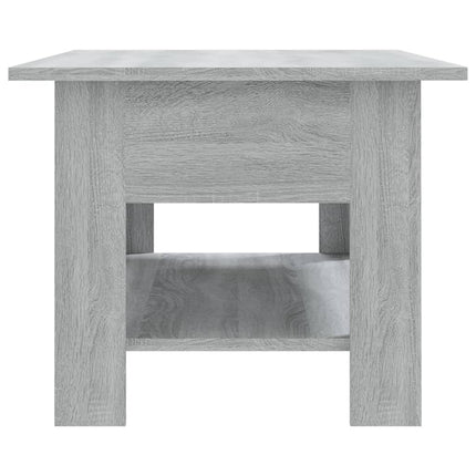 Soffbord grå sonoma-ek 102x55x42 cm konstruerat trä