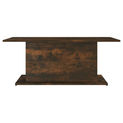 Soffbord rökfärgad ek 102x55,5x40 cm konstruerat trä