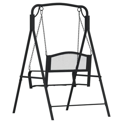 Hammock 124 cm svart stål