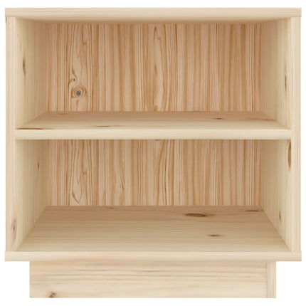 Sängbord 2 st 40x34x40 cm massivt furuträ