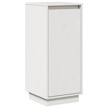 Skänk vit 31,5x34x75 cm massiv furu