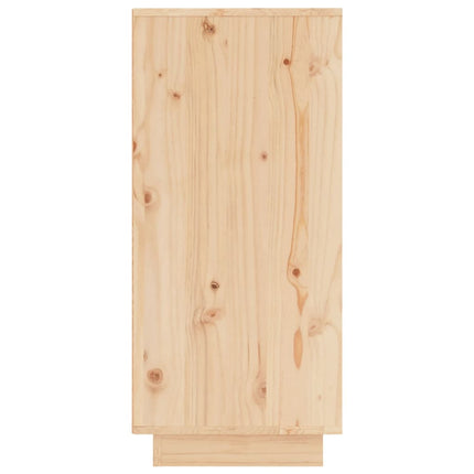 Skänkar 2 st 31,5x34x75 cm massiv furu