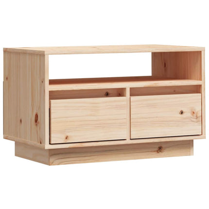 Tv-bänk 60x35x37 cm massiv furu