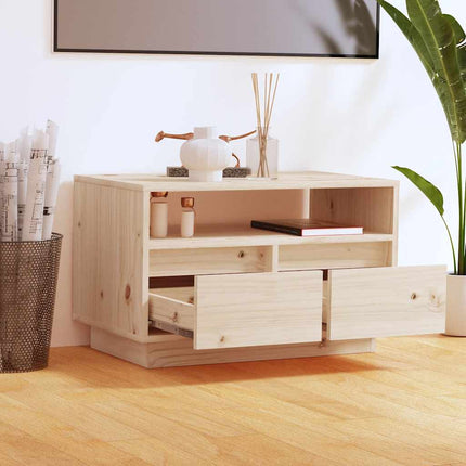 Tv-bänk 60x35x37 cm massiv furu