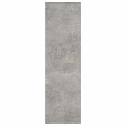 Bokhylla/Rumsavdelare betonggrå 40x30x103 cm konstruerat trä