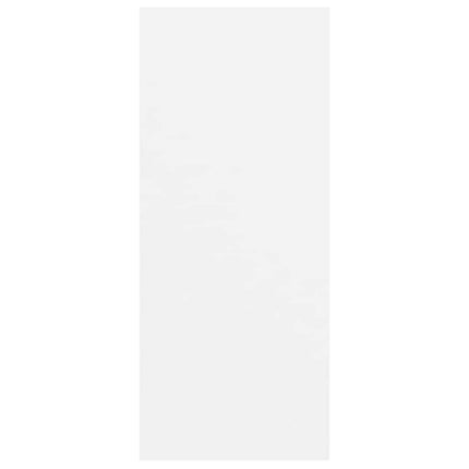 Bokhylla/Rumsavdelare vit 60x30x72 cm