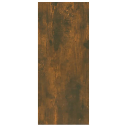 Bokhylla/Rumsavdelare rökfärgad ek 60x30x72 cm