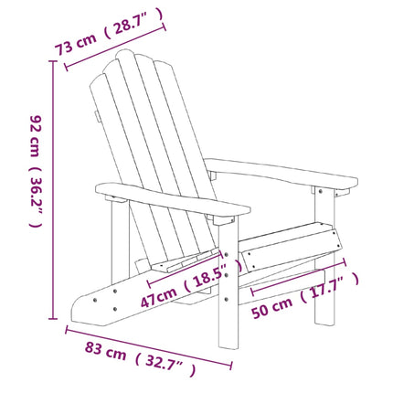 Däckstolar för trädgården med bord HDPE brun