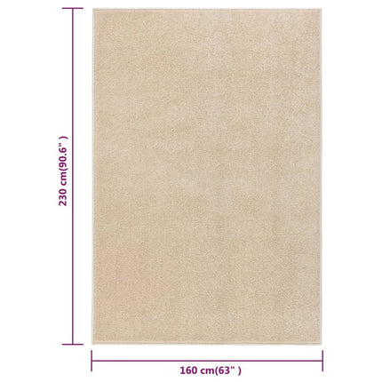 Matta 160x230 cm beige