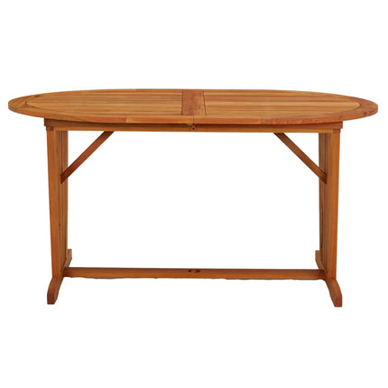 Trädgårdsbord 200x100x75 massivt eukalyptusträ