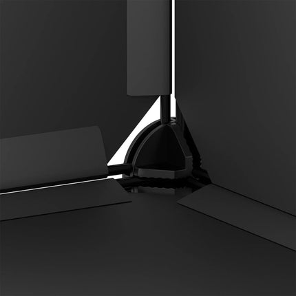 Skohylla svart 84,5x31x93,5 cm PP