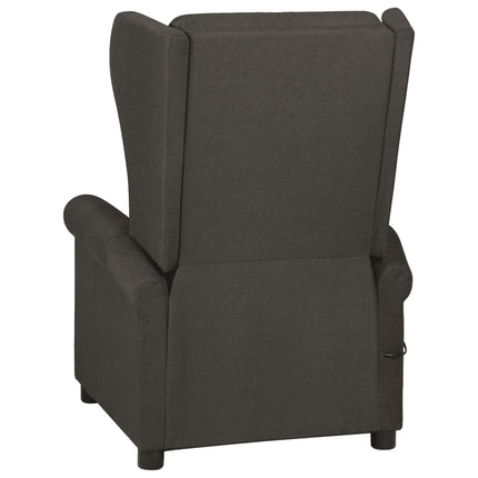 Reclinerfåtölj taupe tyg