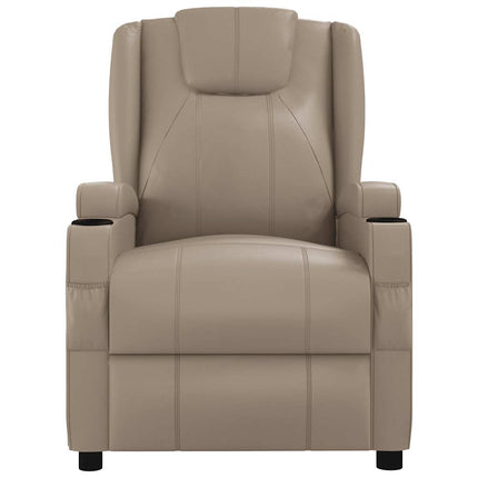 Reclinerfåtölj cappuccino konstläder