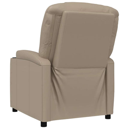 Reclinerfåtölj cappuccino konstläder