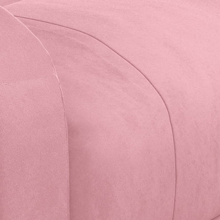 Massagefåtölj rosa sammet