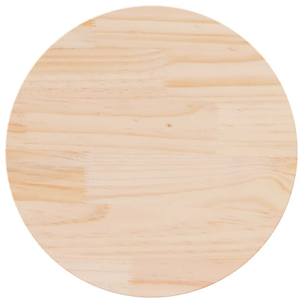 Bordsskiva Ø60x2,5 cm massiv furu