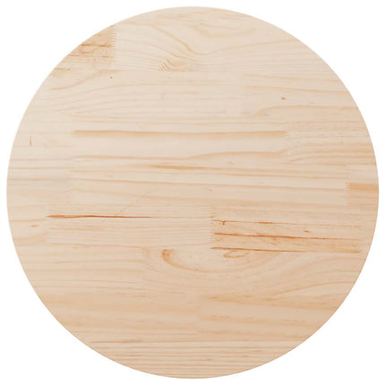 Bordsskiva Ø90x2,5 cm massiv furu